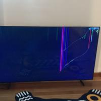 Samsung QLED 75″ Q60C 2023 – TV ROTTA per ricambi