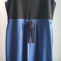 abito elegante nero/blu Cina Twin Set