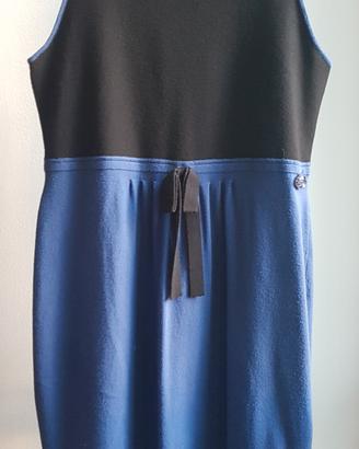 abito elegante nero/blu Cina Twin Set