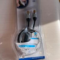 Cavo coassiale maschio-maschio HQ Silver Series