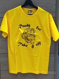 T-SHIRT GIALLA PILOTA