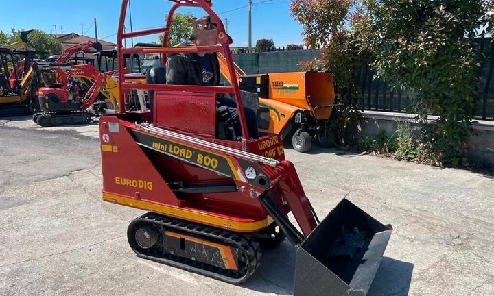 P123 Minipala cingolata 8 q.li con ralla girevole