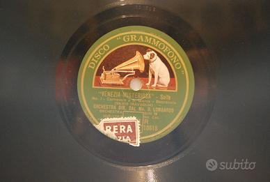 DISCHI IN CERALACCA 78 GIRI TITALI VARI RACC. 6