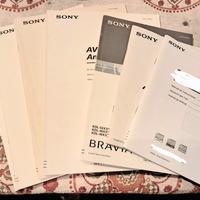 Manuali utente componenti Hifi Sony