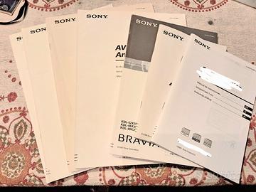 Manuali utente componenti Hifi Sony