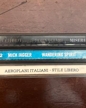 3 cd zucchero, aeroplani italiani, mick jagger