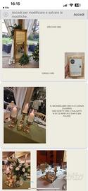 Stock allestimenti per eventi