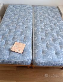 2 materassi singoli come nuovi 