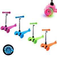 MONOPATTINO 3 RUOTE PER BAMBINO/BAMBINA CON LUCI