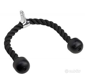 Corda doppia impugnatura aggancio cavi Palestra