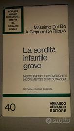 Libro LA SORDITA'INFANTILE-Ed.1974