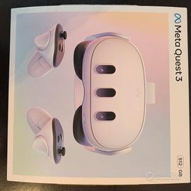 Visore 3d Meta Quest 3 da 512gb in garanzia 