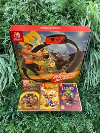 Lotto 4 giochi completi nintendo switch