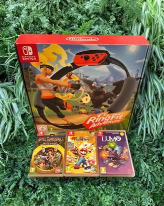 Lotto 4 giochi completi nintendo switch