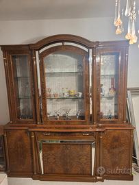 Mobile soggiorno in radica 