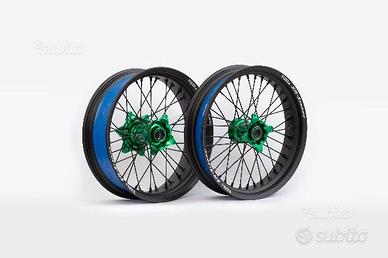 Cerchi faba supermotard nuovi kawasaki kx kxf