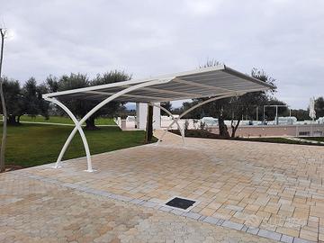 Tettoia auto mt.5x5 mod. lux