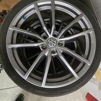 Cerchi 19" originali vw mod. Pretoria + semislick