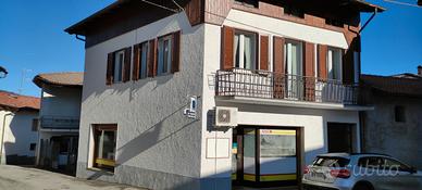 Appartamento 1° p. + piano terra + mansarda