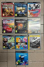 Lotto 10 giochi ps3