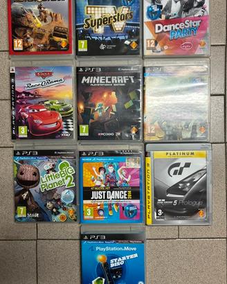 Lotto 10 giochi ps3