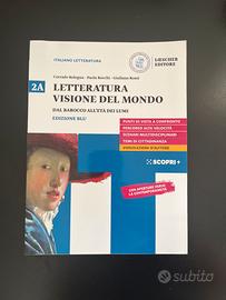 Libro LETTERATURA VISIONE DEL MONDO 2A