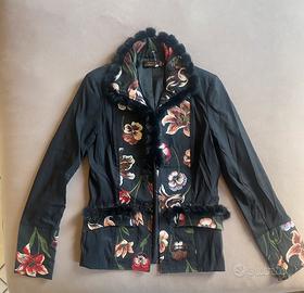 Giacca con inserti di visone