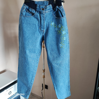 Jeans ricamato taglia 44
