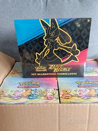 Case mini tin prismatiche + etb zenit regale carte