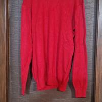 Maglione rosso cotton & silk 