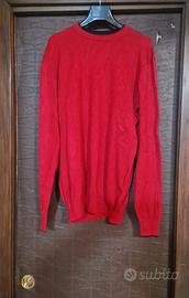 Maglione rosso cotton & silk 