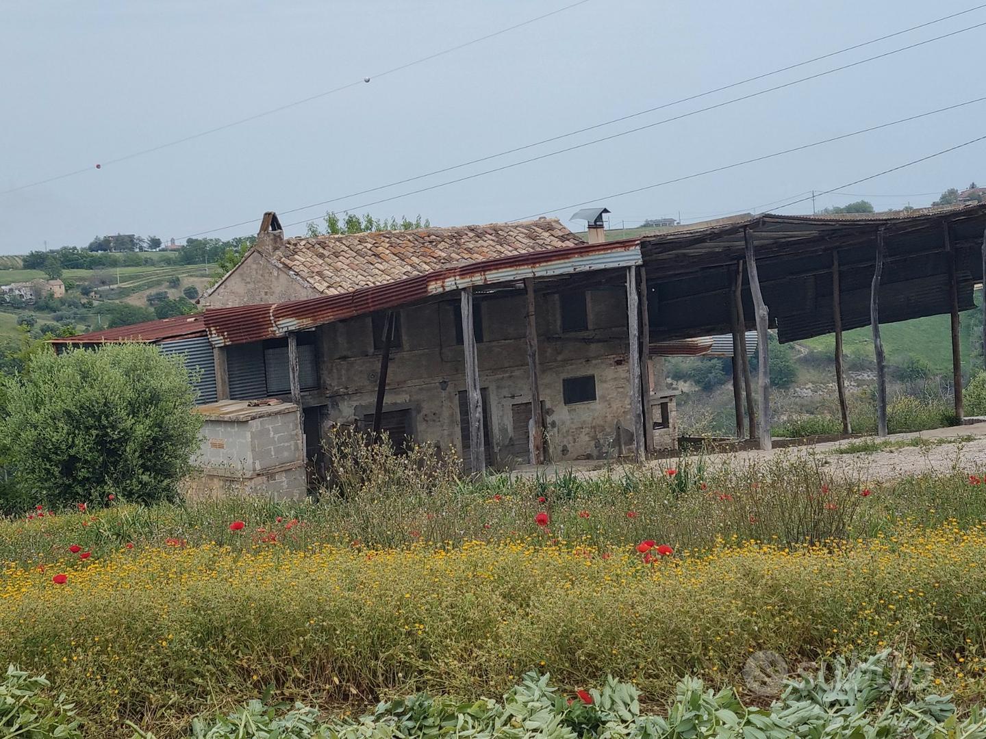 Casolare rustico con corte Marche - Vista 3