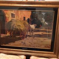 Quadro ad olio di Angiolo Volpe