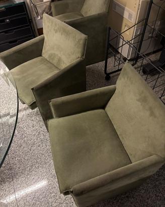 Poltroncine in alcantara