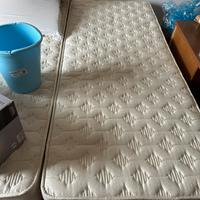 2 materassi singoli 80x190