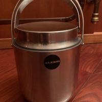 Portaghiaccio Alessi termoisolante in acciaio inox