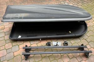 Box EXTRALARGE 431 litri con BARRE portapacchi