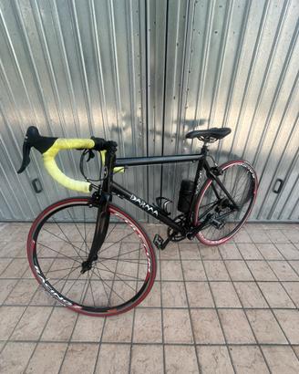 Bici da corsa carbonio/alluminio tg S