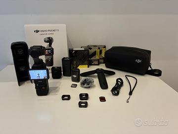 DJI Osmo Pocket 3 Creator Combo + altro PERFETTA