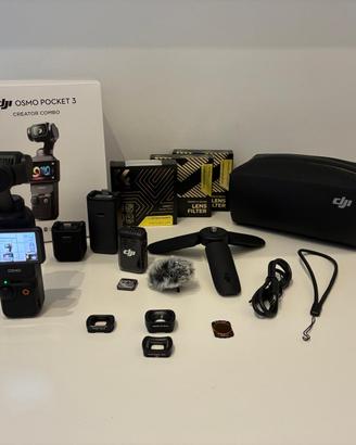 DJI Osmo Pocket 3 Creator Combo + altro PERFETTA