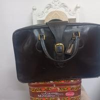 valigia in pelle vintage.