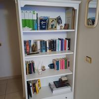 Libreria vintage/Arte povera bianca 