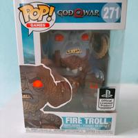 FUNKO POP GAMES GOD OF WAR FIRE TROLL 271 VINYL FI