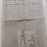 Periodico "Roma fascista" del 30 agosto 1924