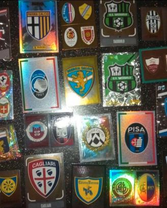 set figurine calciatori panini scudetti vari