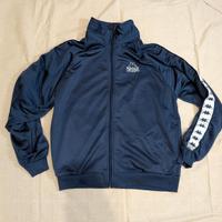 Felpa Kappa blu con zip sportiva originale