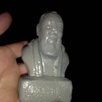 statuetta statua padre pio 7x4,5 h 12cm