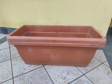 Vasi Rettangolare a Cassettone Outdoor Tera Tikal 
