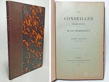 UN CONSEILLER DRAMATIQUE - ERNEST LEVOUGÈ 1879