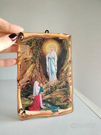Quadro Madonna di Lourdes